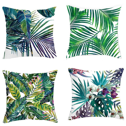 Tropical hot sale cushion covers